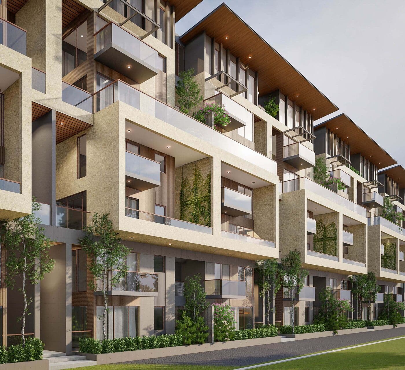 SBR Earth and Sky villament exterior