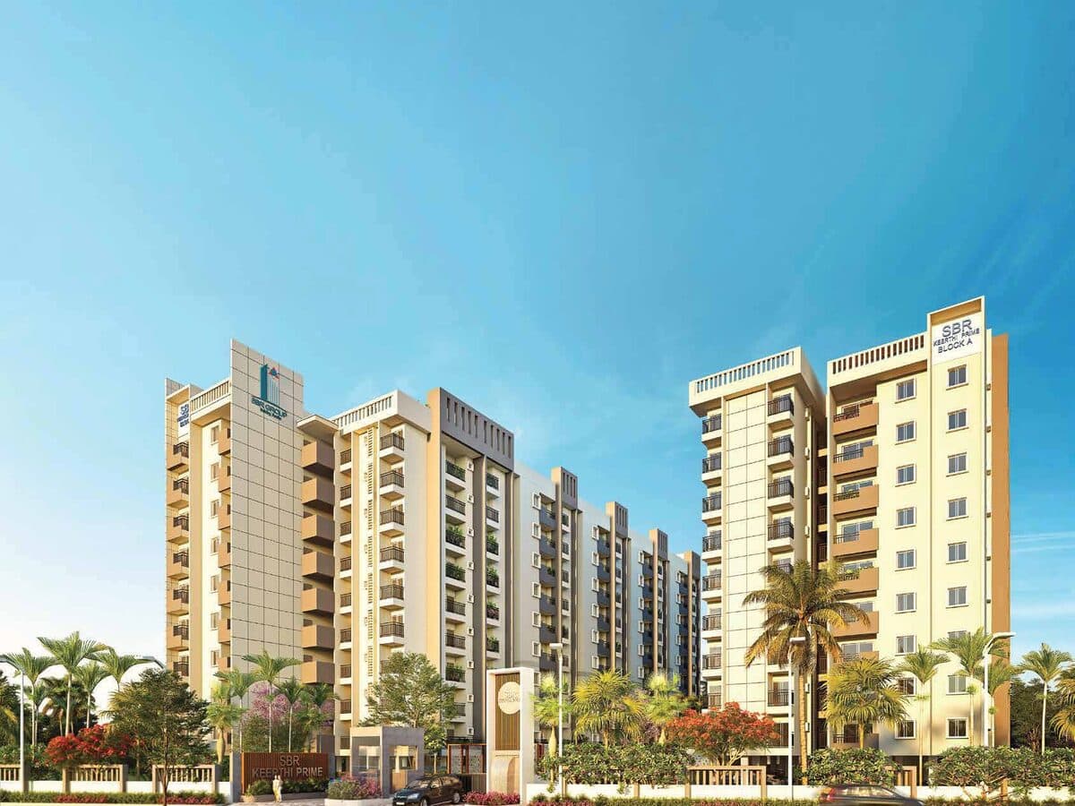 Artist's impression of the SBR Keerthi Prime towers