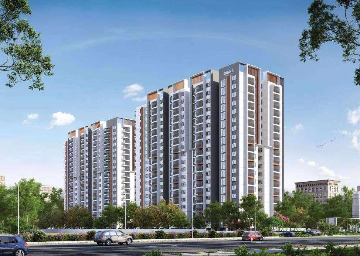 Artist's impression of the Disha Pursuit of Sunshine towers