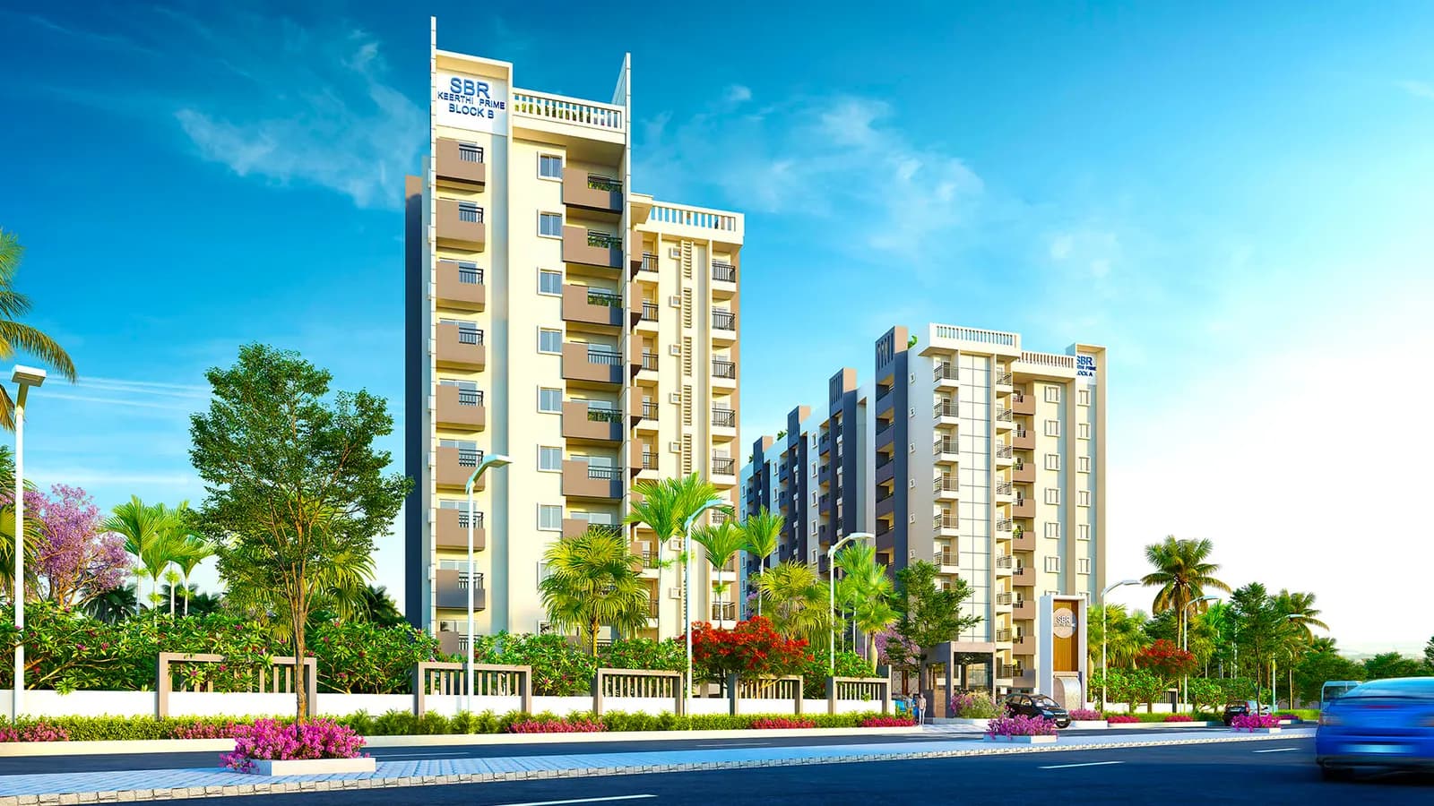 Artist's impression of the SBR Keerthi Prime blocks
